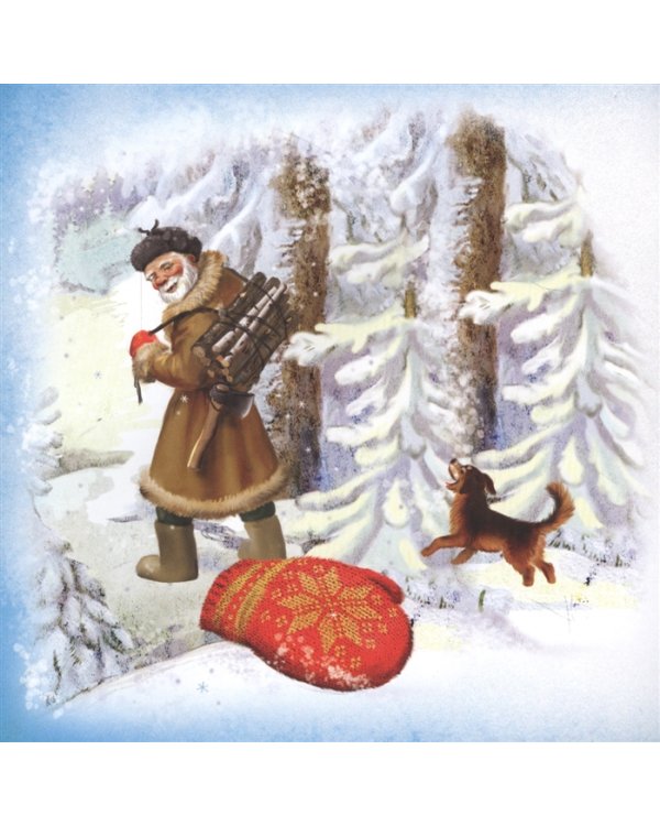 Чтение по слогам. Рукавичка