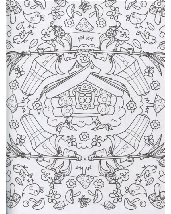 Сказочная раскраска-антистресс