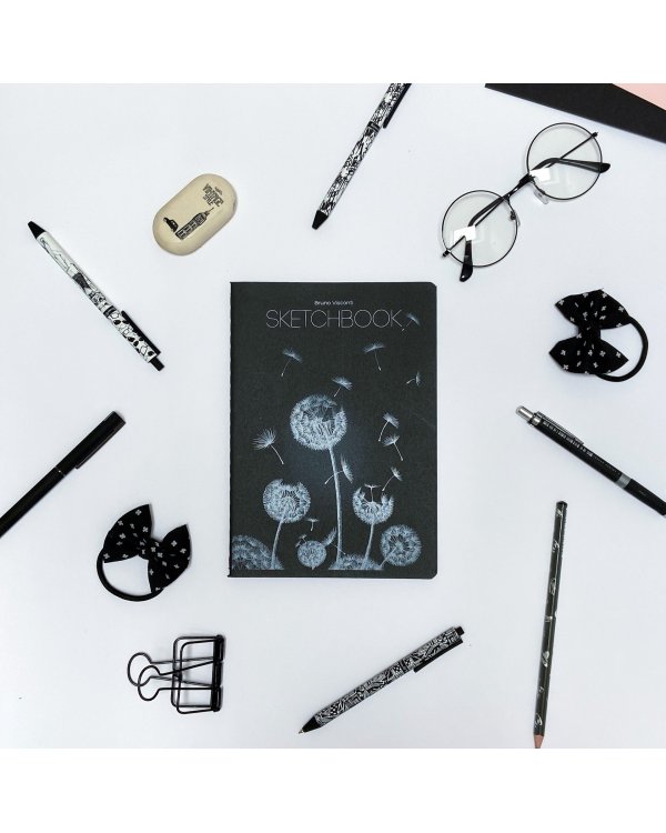 Скетчбук, 147х210 мм, микс 1, 40 листов