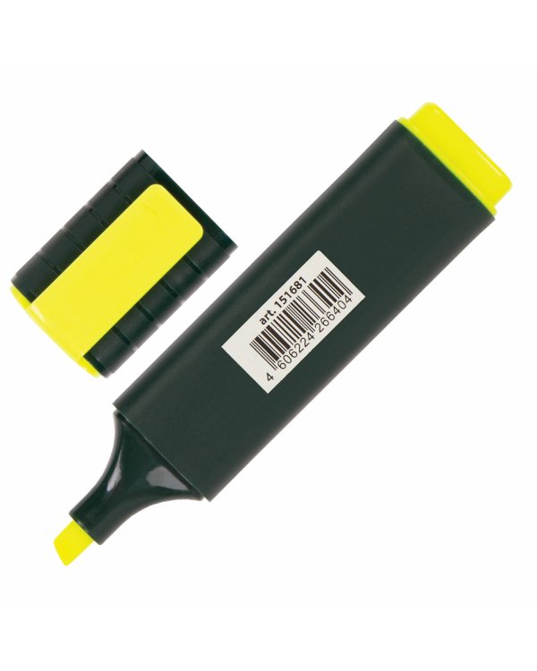 Текстовыделитель "Original", цвет желтый, линия 1-5 мм