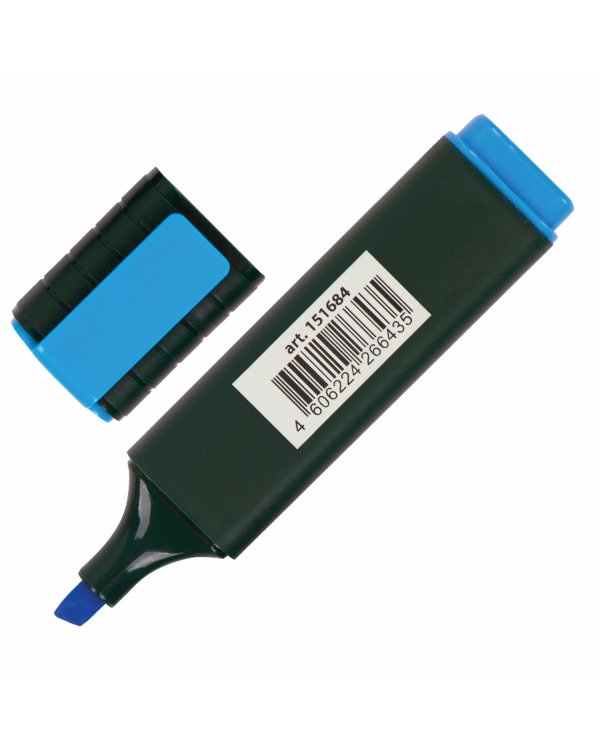 Текстовыделитель "Original", цвет голубой, линия 1-5 мм