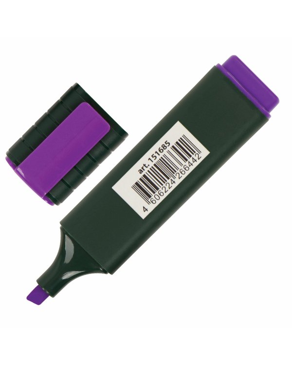 Текстовыделитель "Original", цвет фиолетовый, линия 1-5 мм