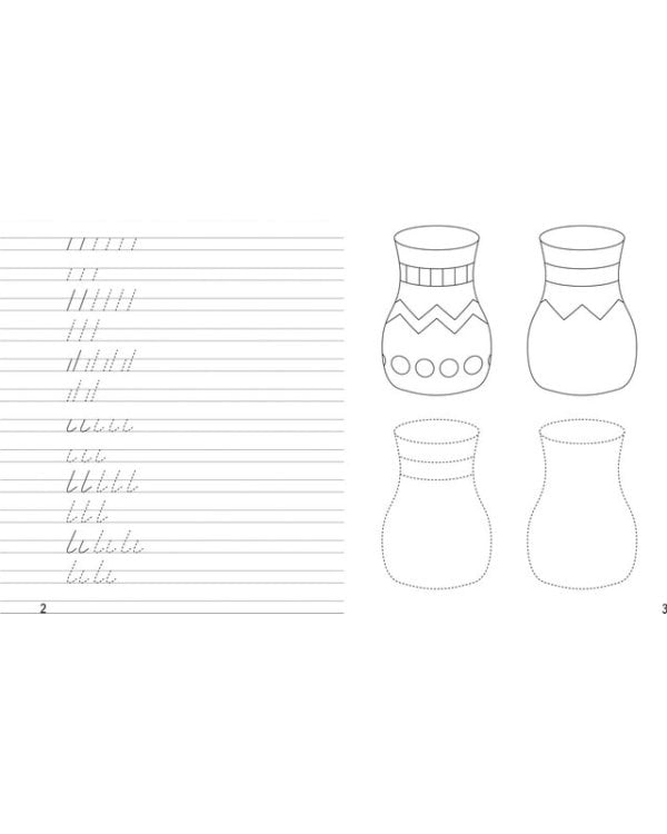 Дошкольные прописи в линию. Рабочая тетрадь. Часть 2 