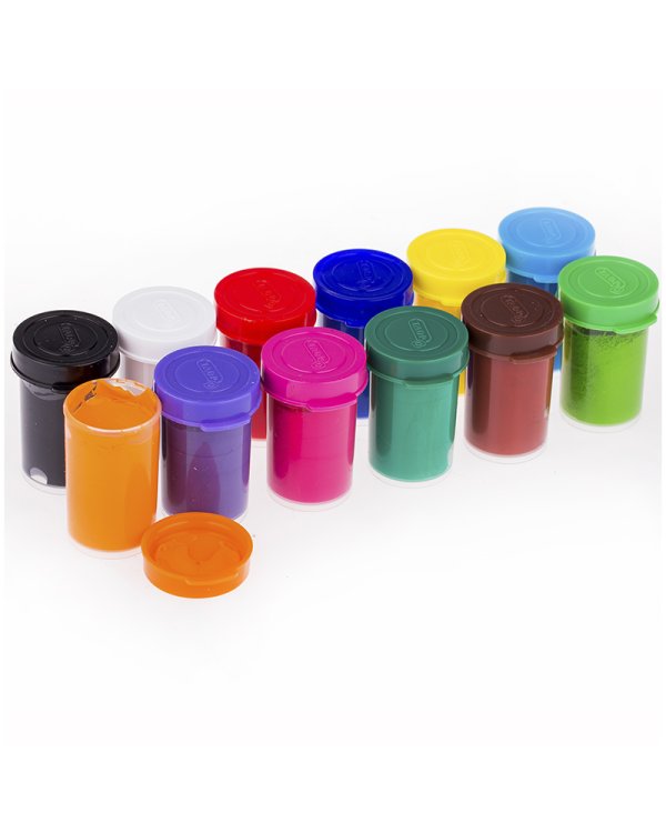 Гуашь (12 цветов)