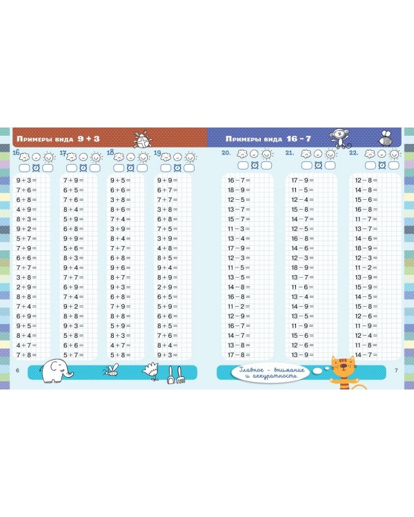 Математика. 1-2 класс. Сложение и вычитание в пределах 100