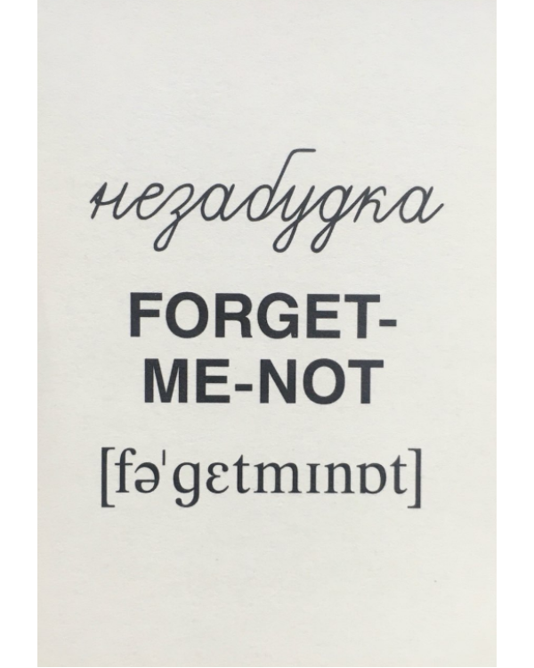 Раздаточные карточки "Цветы полевые" (16 карточек)