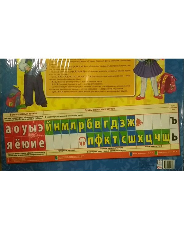 Лента букв. Наглядное пособие для начальной школы