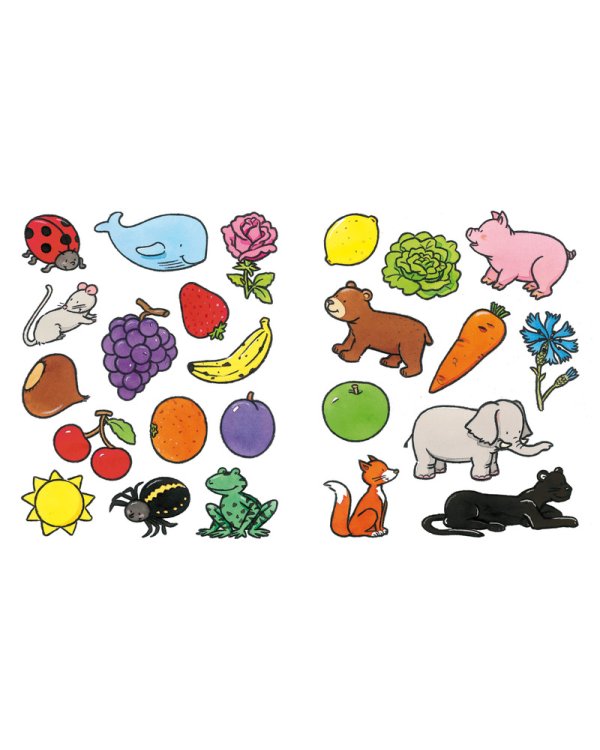 Цвета (с наклейками)