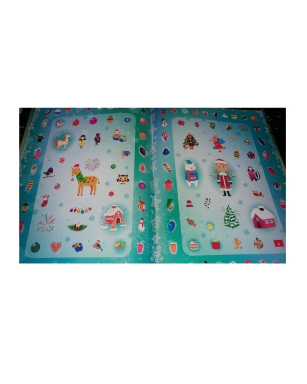 Новогодние наклейки. 250 наклеек