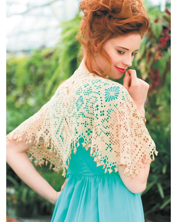 Классические шали.20 элегант.моделей с ажурами,филе,зигзагами,ракуш. и попкорн.Крючок