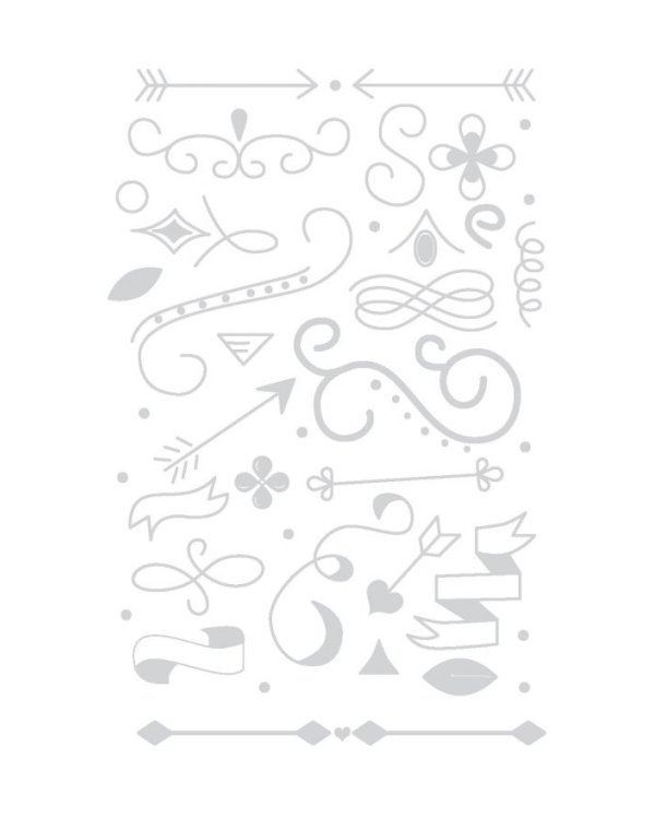 Набор-открыток шаблонов.Напиши настроение в стиле леттеринг (белый)