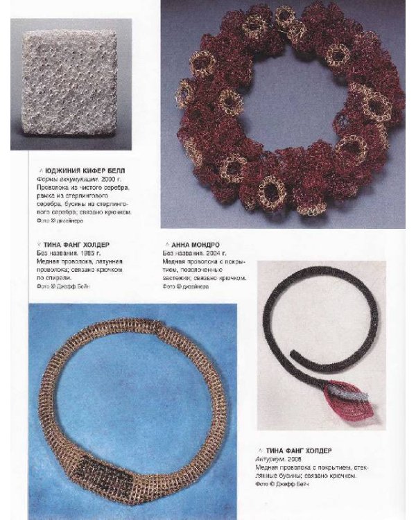 Ажурная бижутерия из проволоки