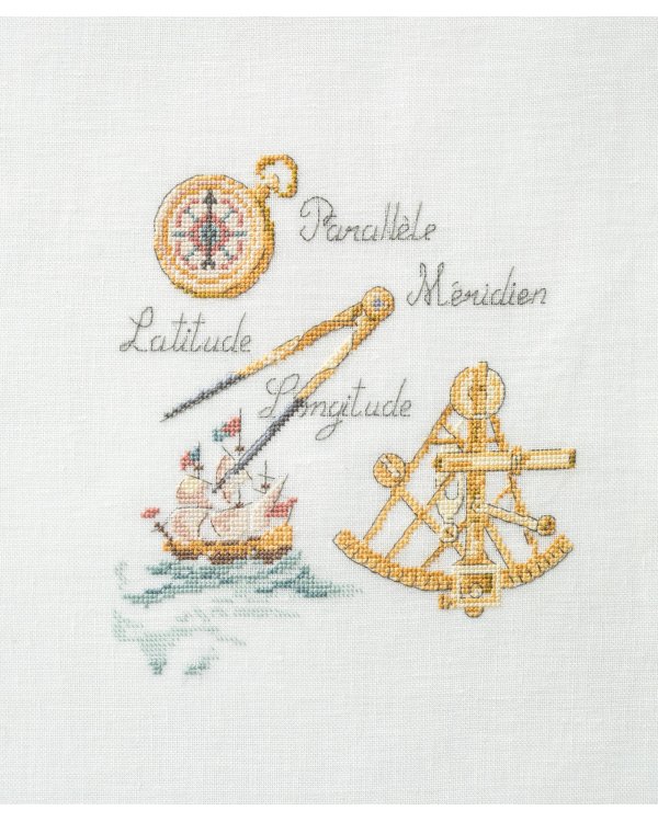 Французская вышивка крестом.Морские и летние сюжеты Вероник Ажинер