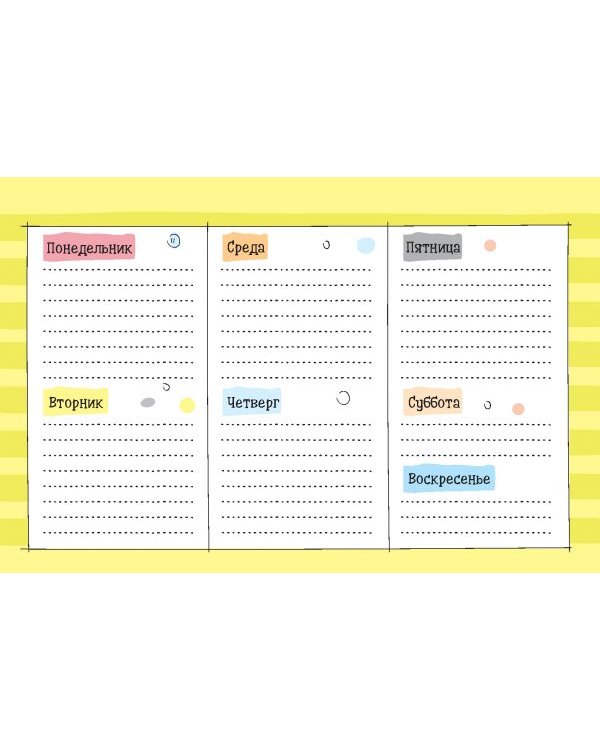 Пандыч-планер (черный).Ежедневник