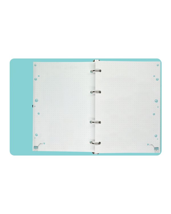 Тетрадь со сменным блоком "Reep your eyes wide open", 80 листов, в точку