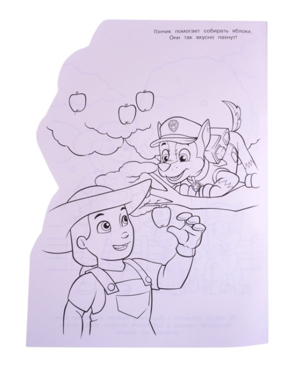 Щенячий патруль. N РУЛ 2010. Раскраска-улыбка