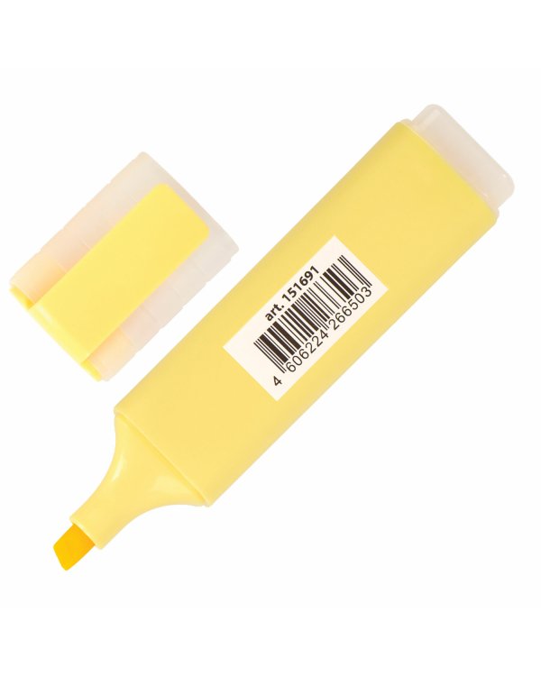 Текстовыделитель "Original Pastel", цвет ваниль, линия 1-5 мм