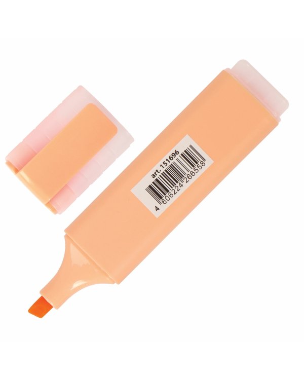 Текстовыделитель "Original Pastel", цвет персиковый, линия 1-5 мм