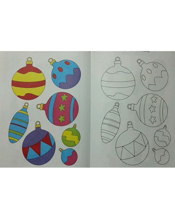 С Новым годом! Играем и раскрашиваем