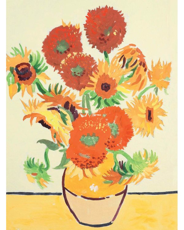 Великие мастера. Ван Гог. Акрил