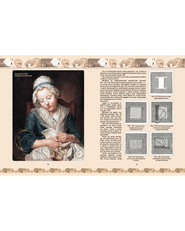 Вязание на спицах и крючком