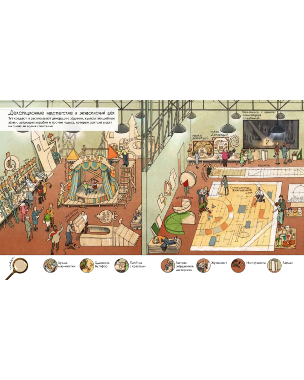 В театре. Экскурсия за кулисы