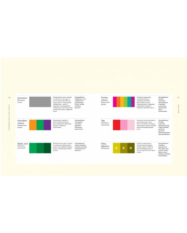 Словарь цвета для дизайнеров