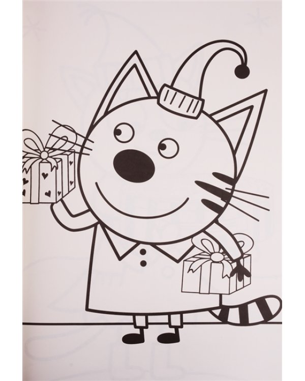 Три кота.Зима