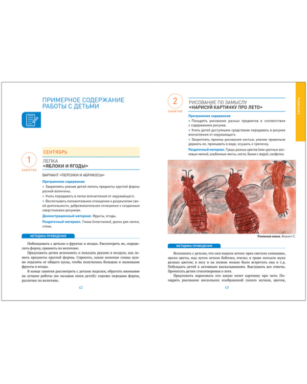 Изобразительная деятельность в детском саду 4-5 лет