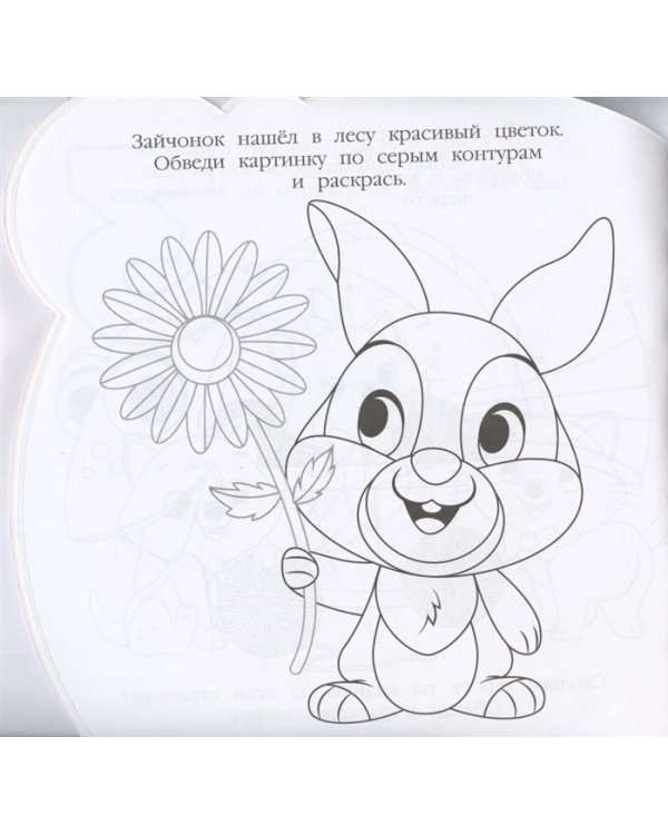 Дисней Бэби. № РСМ 2005. Раскраска для самых маленьких