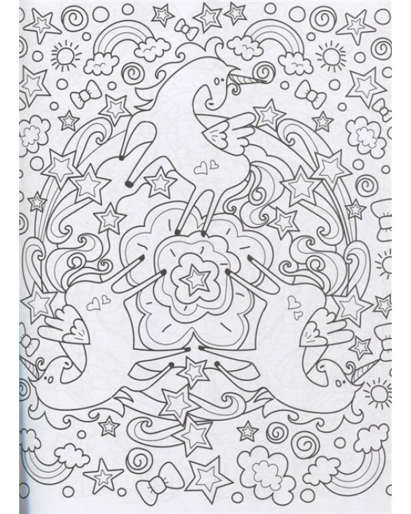 Сказочная раскраска-антистресс