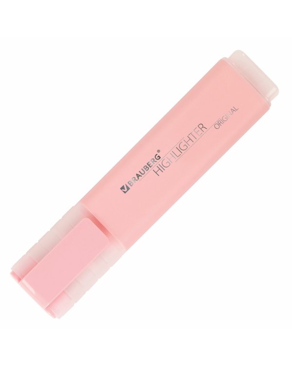 Текстовыделитель "Original Pastel", цвет пастельный розовый, линия 1-5 мм