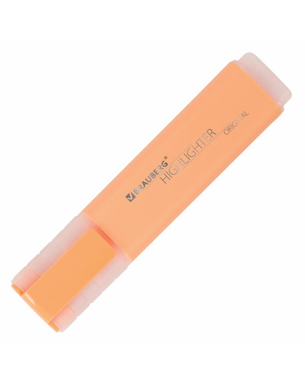 Текстовыделитель "Original Pastel", цвет персиковый, линия 1-5 мм