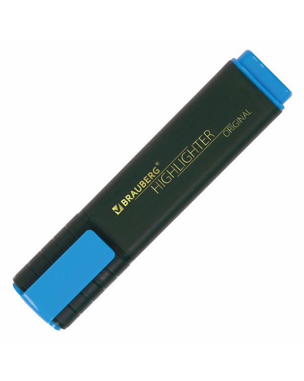 Текстовыделитель "Original", цвет голубой, линия 1-5 мм