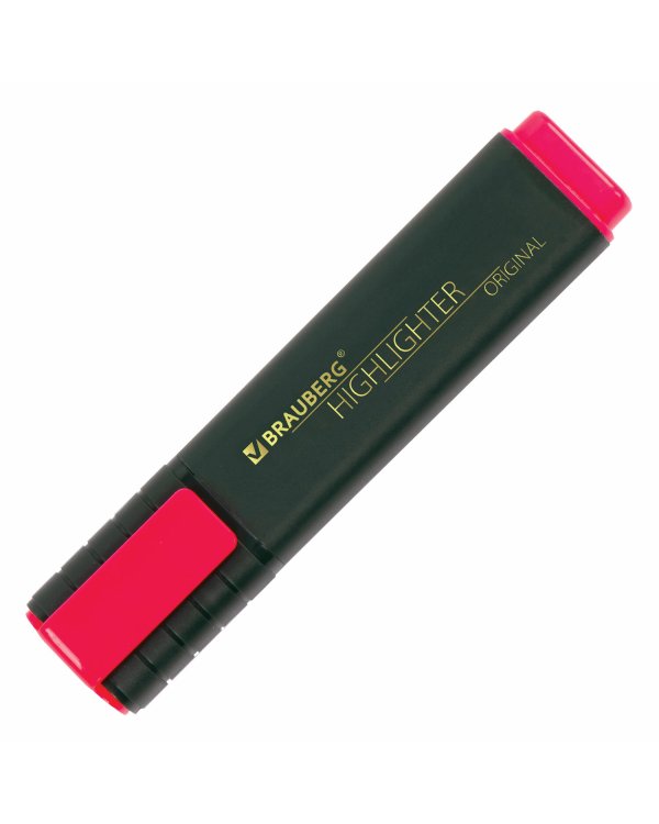 Текстовыделитель "Original", цвет розовый, линия 1-5 мм