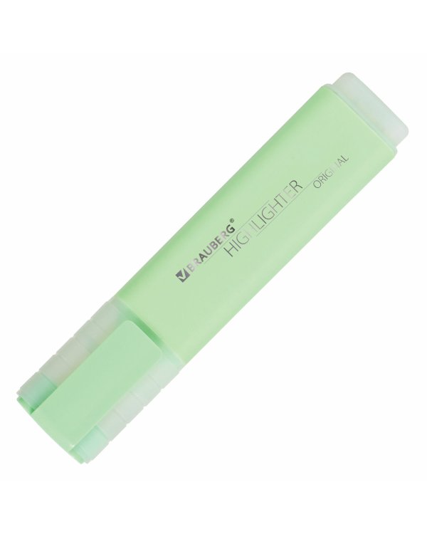 Текстовыделитель Brauberg "Original Pastel", цвет мята, линия 1-5 мм