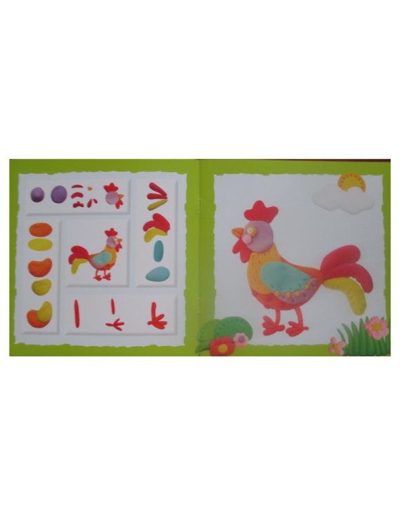 Домашние птицы. Простая лепка. Для детей от 2 лет