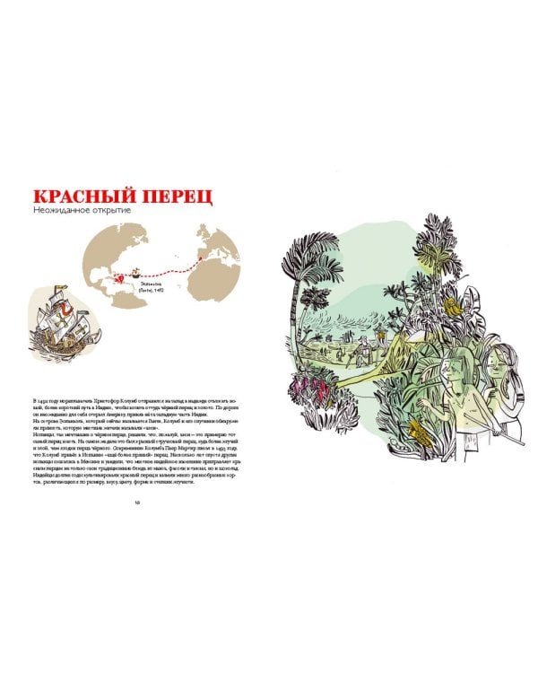 Вкусная история.Путешествие фруктов и пряностей из далёких стран