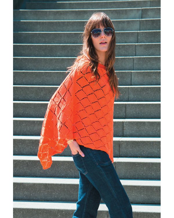 Стильные пончо и кейпы