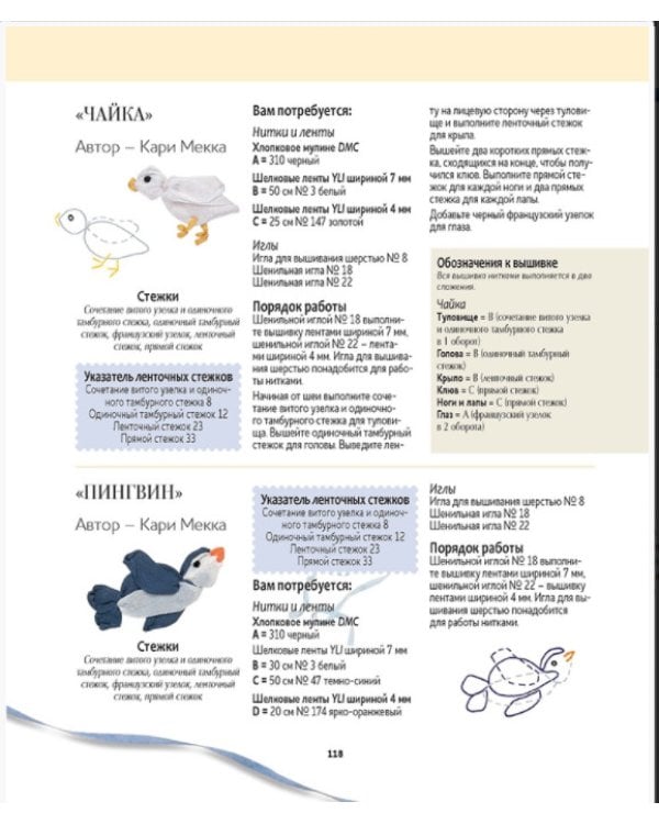 Вышиваем шелковыми лентами.Пособие для начинающих