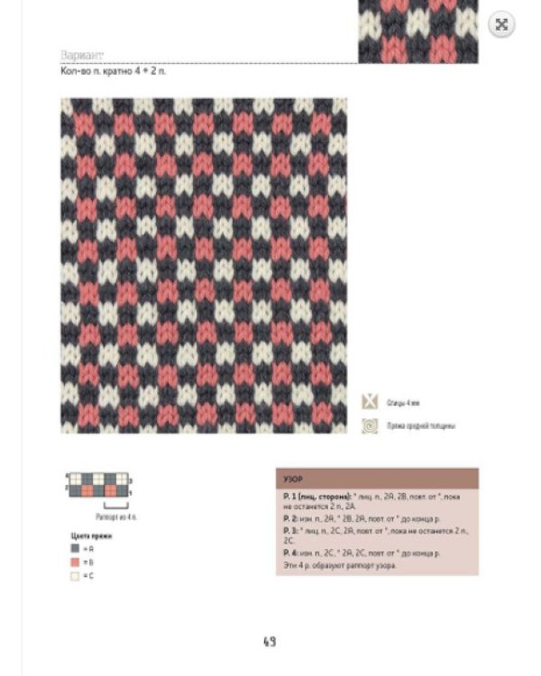 Библия многоцветных узоров Fair lsle.60 традиц.мотивов.и 11 потрясающ.проектов