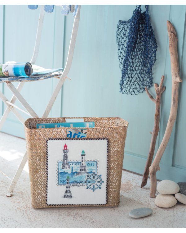 Французская вышивка крестом.Морские и летние сюжеты Вероник Ажинер