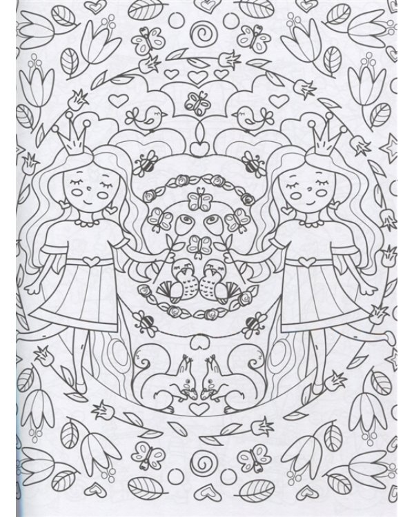 Сказочная раскраска-антистресс