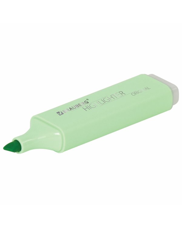 Текстовыделитель Brauberg "Original Pastel", цвет мята, линия 1-5 мм