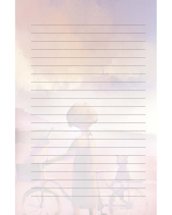 Записная книжка "It's My Life Notebook"Счастье начинается с меня (синяя с луной)