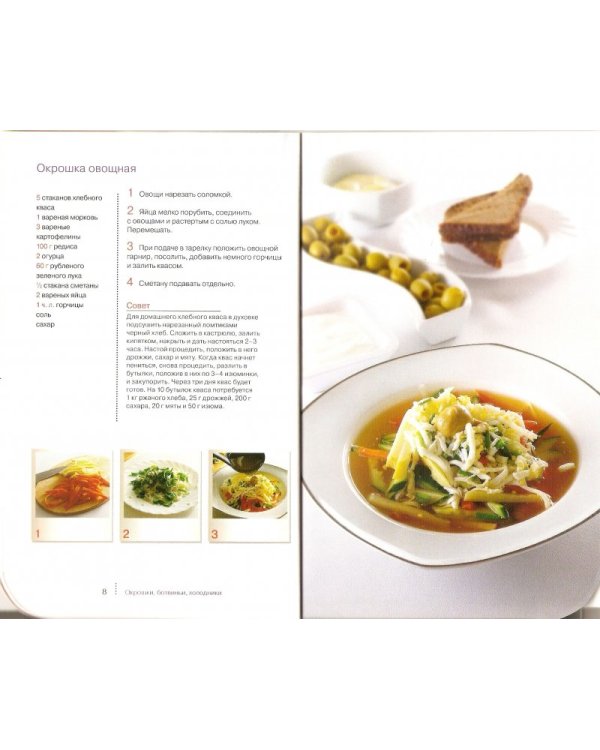 Окрошки, ботвиньи, холодники