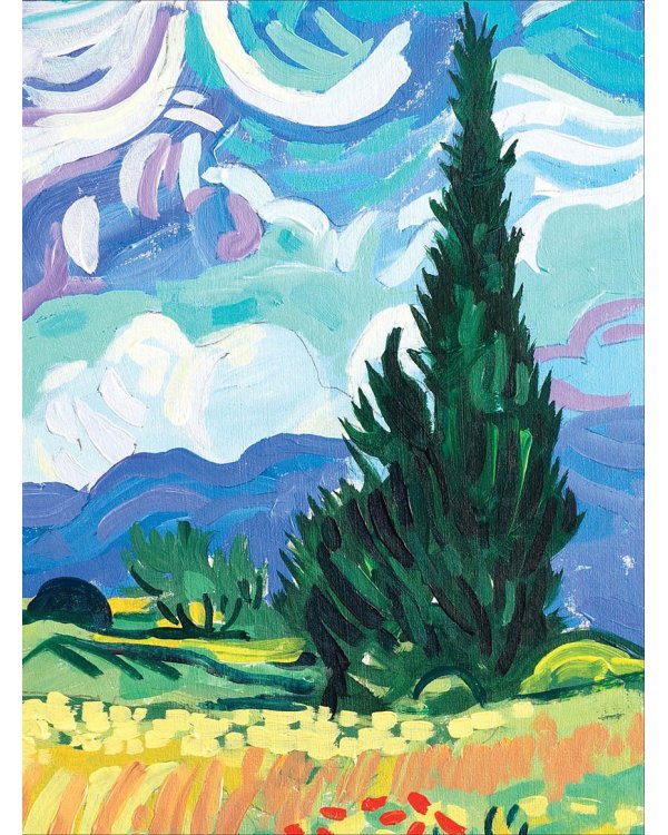 Великие мастера. Ван Гог. Акрил