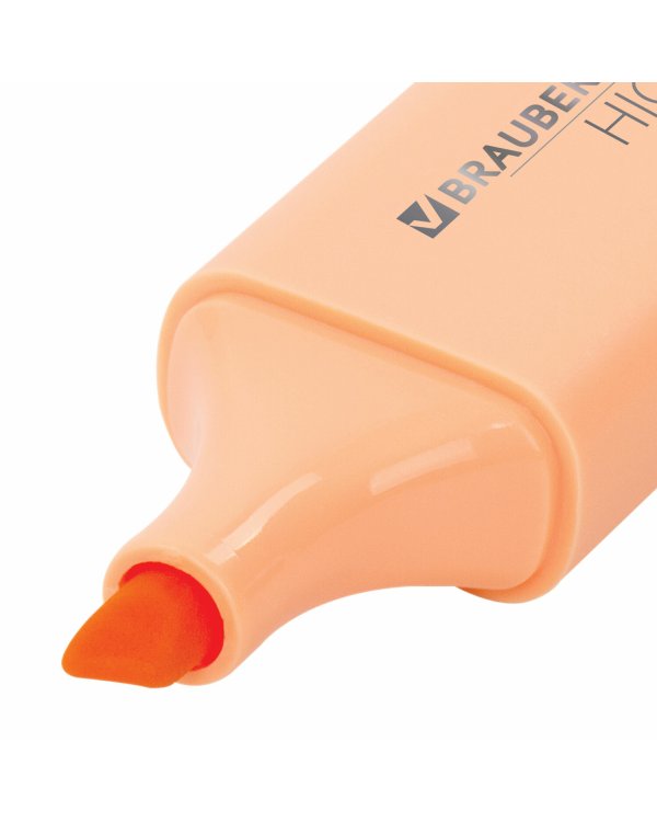 Текстовыделитель "Original Pastel", цвет персиковый, линия 1-5 мм