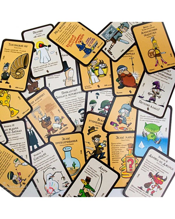 Карточная игра. Легендарный Манчкин