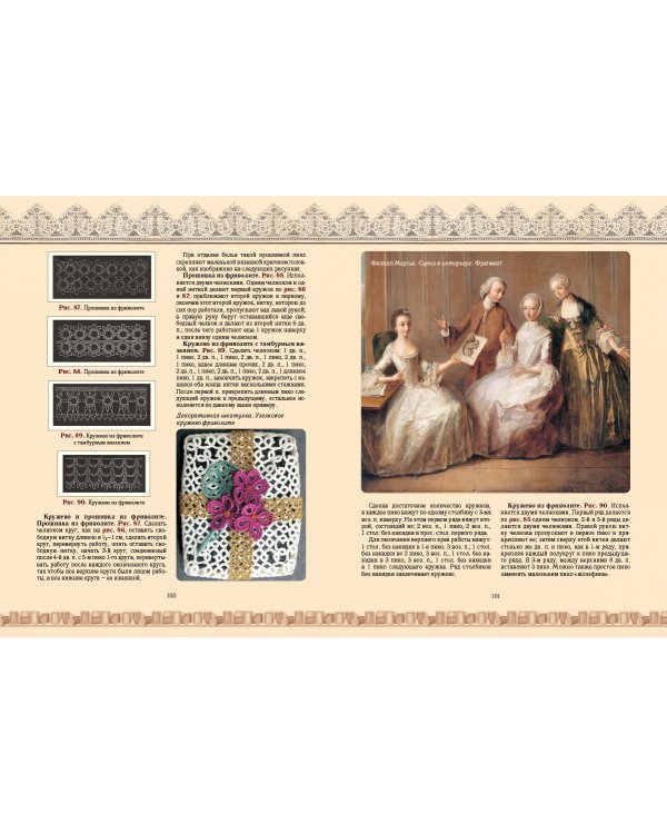 Плетеное кружево,фриволите,макраме